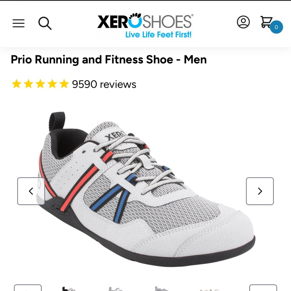 NWT Xero Prio Lunar M8.5/W10.5